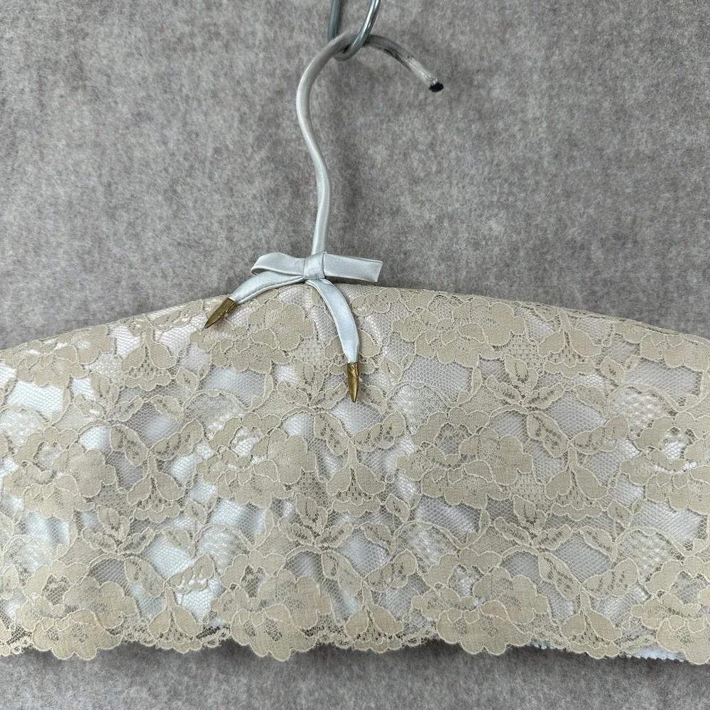 1930s-40s LACE COVERED Boudoir Vanity Lingerie Wedding Dress DISPLAY HANGER‎